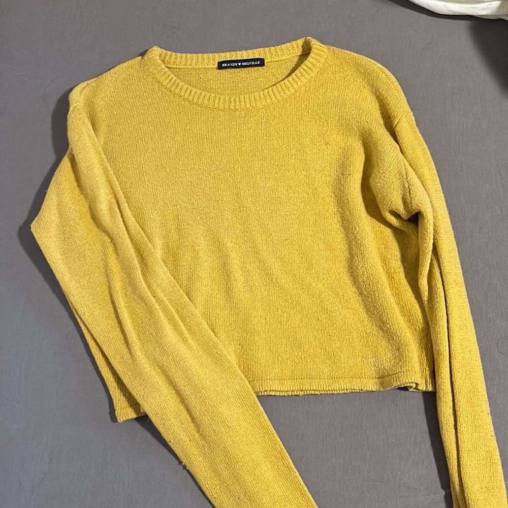 Cropped sweater